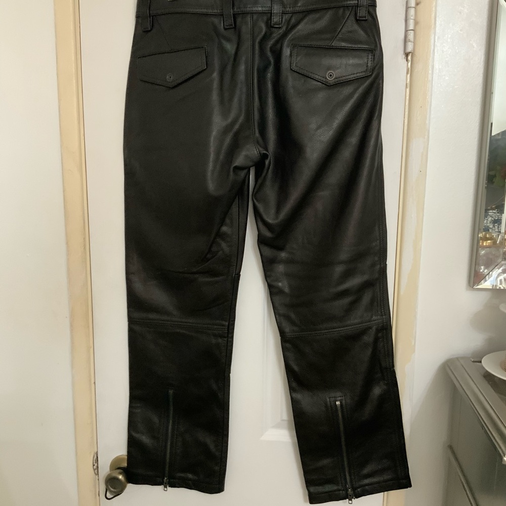 Full hide leather pants (heavy weight) - Picture 4 of 5
